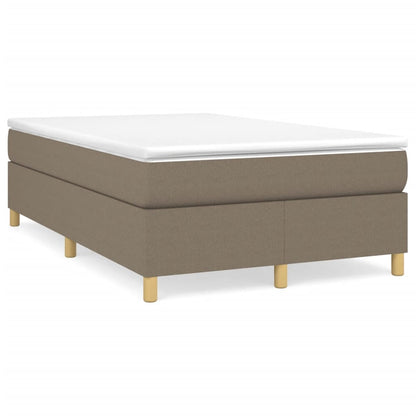 Struttura Letto a Rete a Molle Tortora 120x200 cm Tessuto