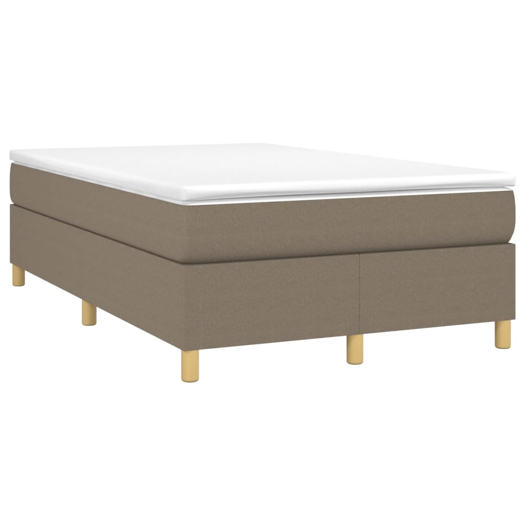 Struttura Letto a Rete a Molle Tortora 120x200 cm Tessuto
