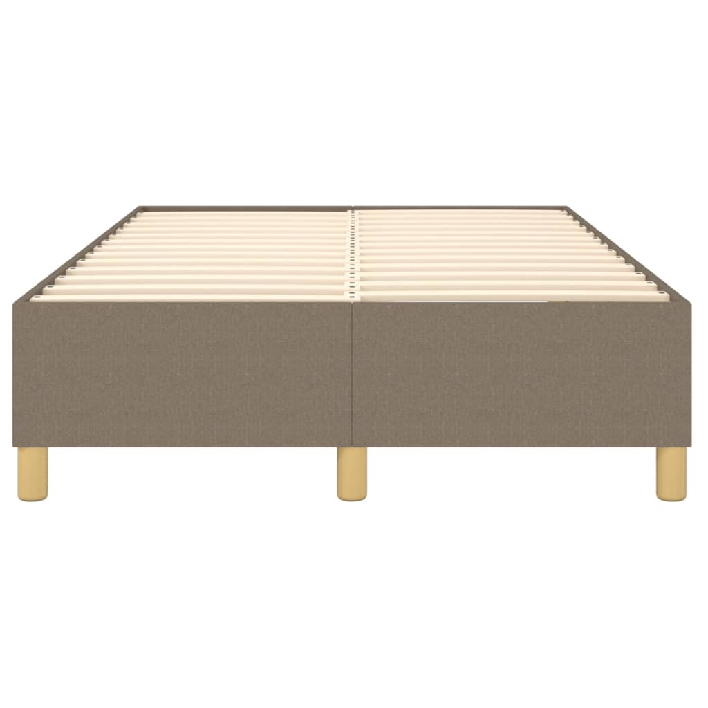 Struttura Letto a Rete a Molle Tortora 120x200 cm Tessuto