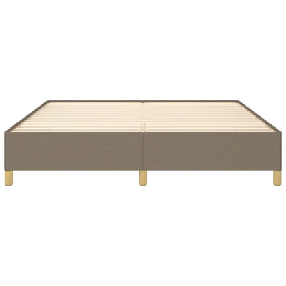 Struttura Letto a Rete a Molle Tortora 180x200 cm in Tessuto