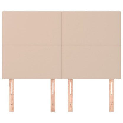 Testiere 4 pz Cappuccino 72x5x78/88 cm in Similpelle