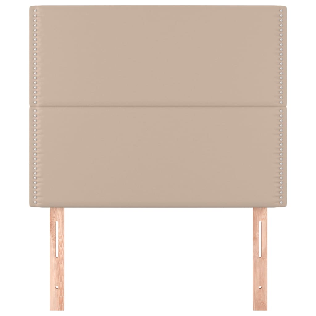 Testiere 2 pz Cappuccino 80x5x78/88 cm in Similpelle