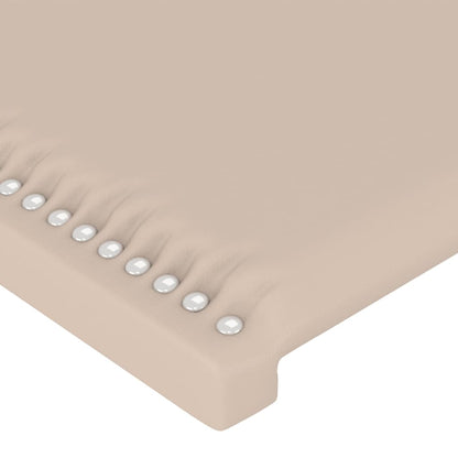 Testiere 4 pz Cappuccino 80x5x78/88 cm in Similpelle