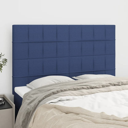 Testiere 4 pz Blu 72x5x78/88 cm in Tessuto