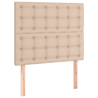 Testiere 2 pz Cappuccino 80x5x78/88 cm in Similpelle