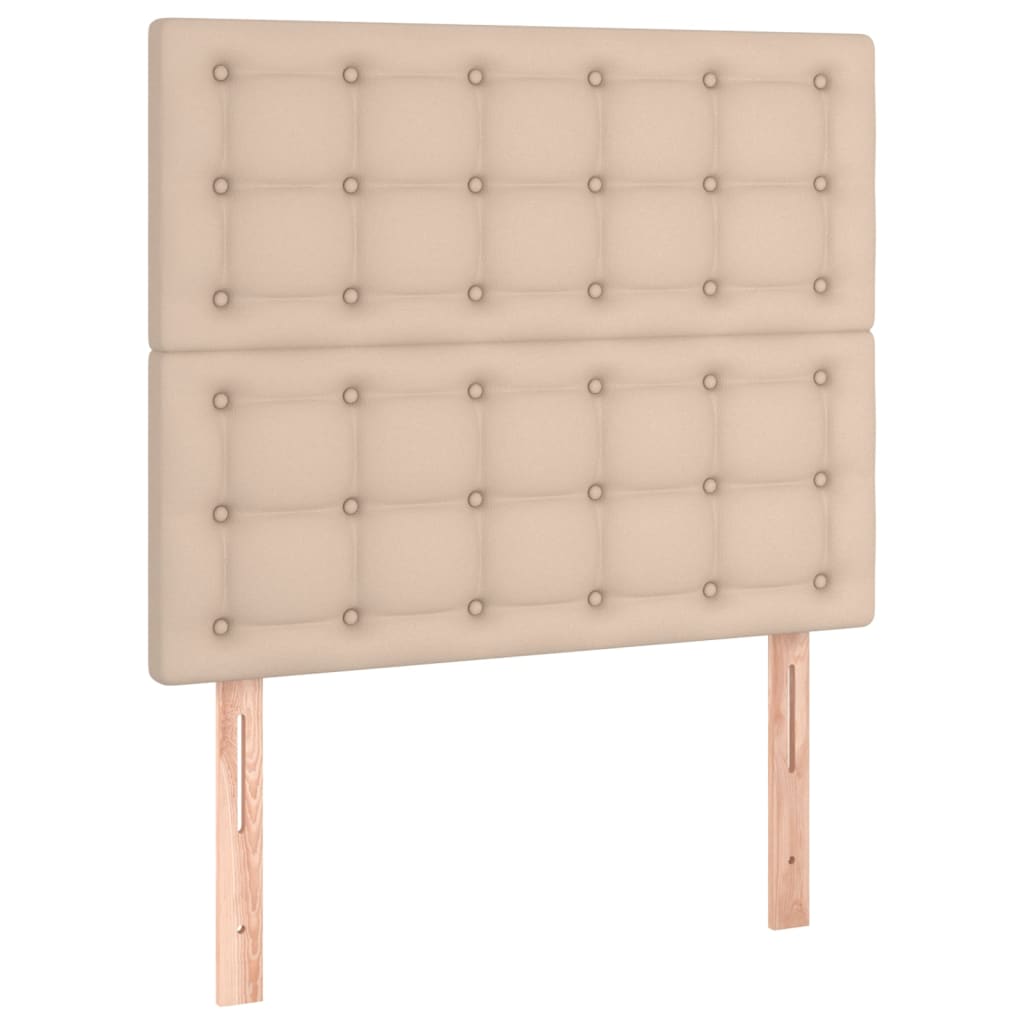 Testiere 2 pz Cappuccino 80x5x78/88 cm in Similpelle