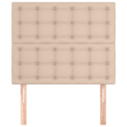 Testiere 2 pz Cappuccino 80x5x78/88 cm in Similpelle