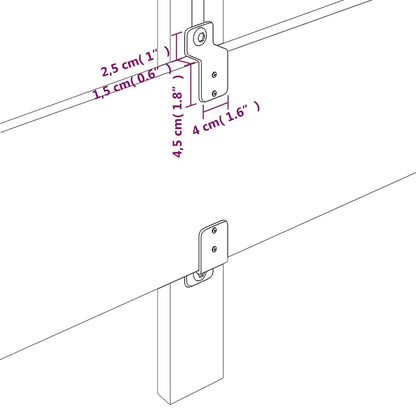 Testiera Verde Scuro 144x5x118/128 cm Velluto