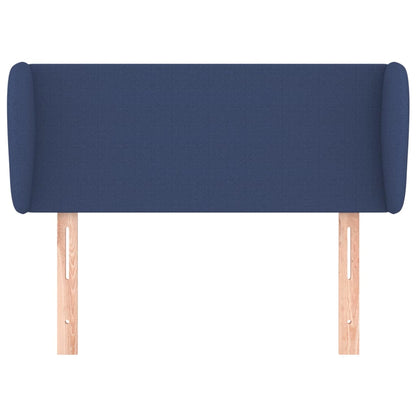 Testiera ad Orecchio Blu 83 x 23 x 78/88cm in Tessuto