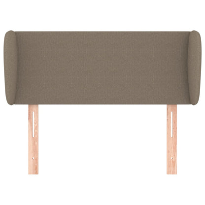 Testiera ad Orecchio Tortora 103x23x78/88 cm in Tessuto