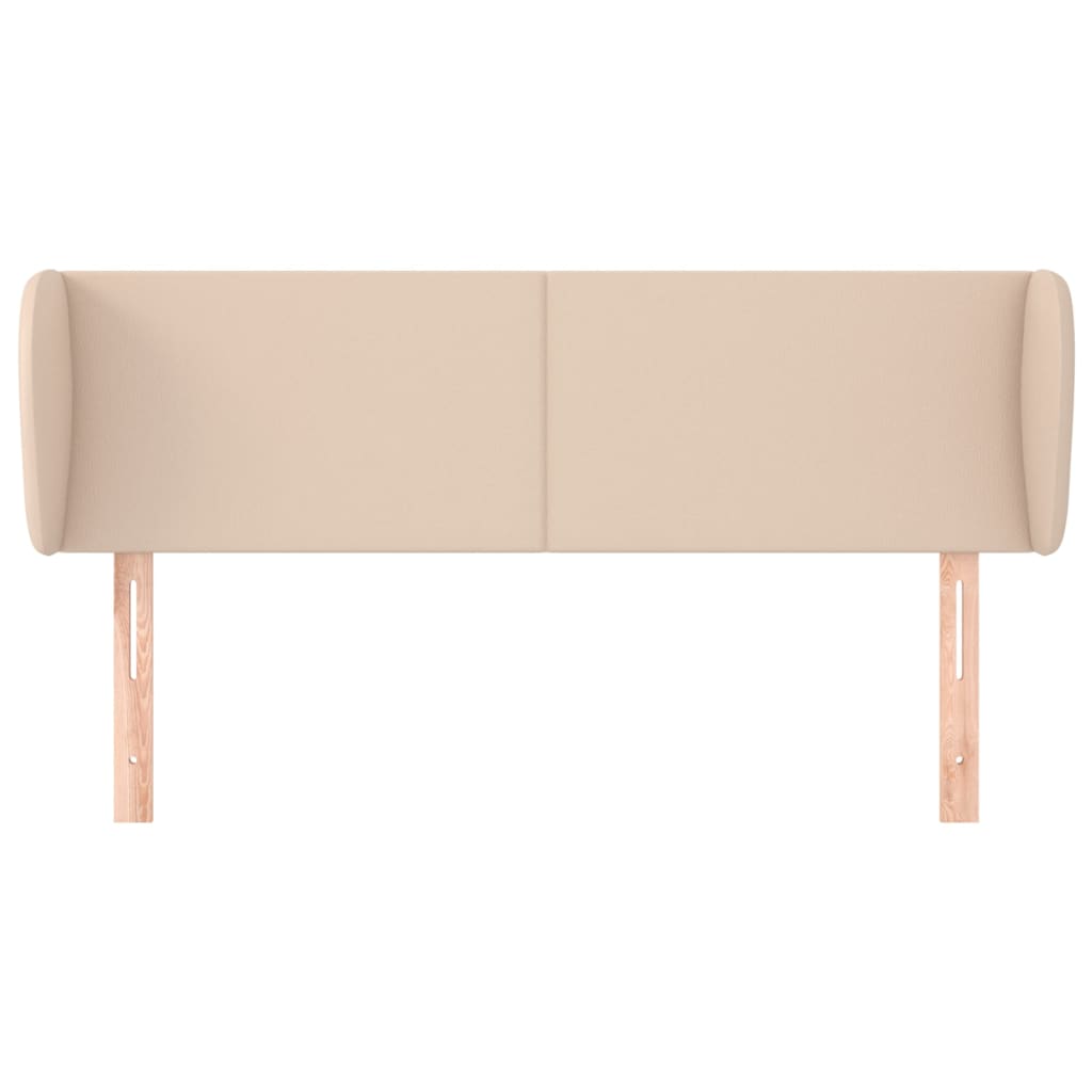 Testiera ad Orecchio Cappuccino 147x23x78/88 cm in Similpelle