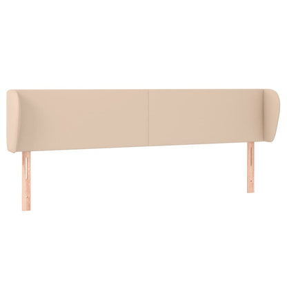 Testiera ad Orecchio Cappuccino 203x23x78/88 cm in Similpelle