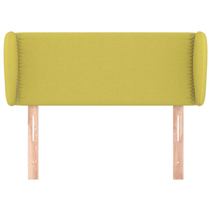 Testiera ad Orecchio Verde 93x23x78/88 cm in Tessuto