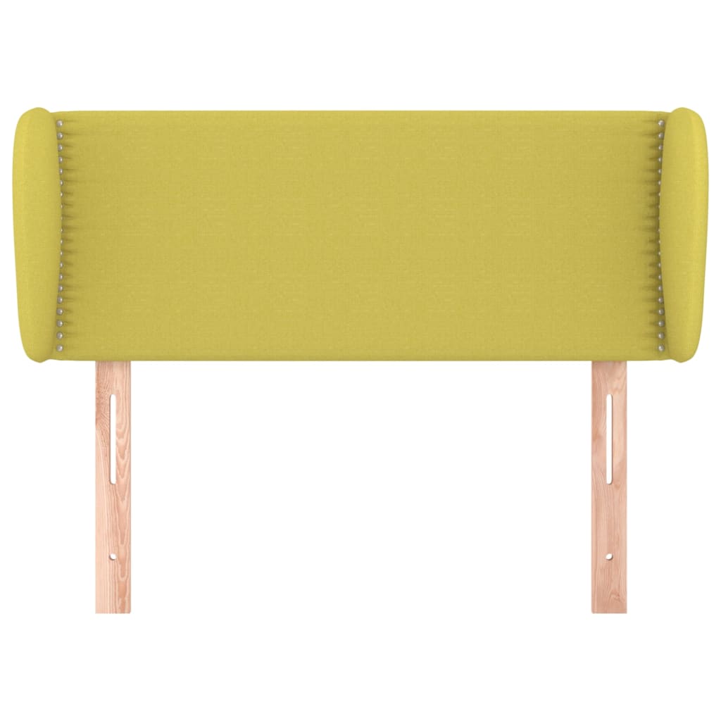 Testiera ad Orecchio Verde 103x23x78/88 cm in Similpelle