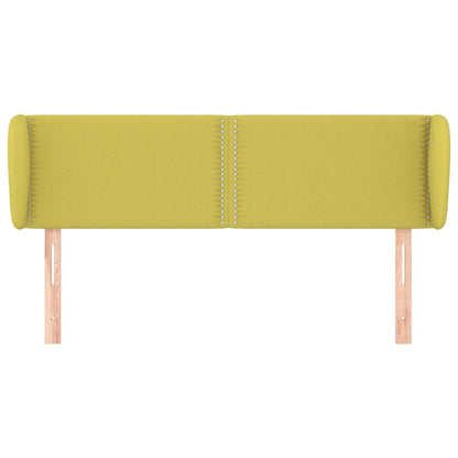 Testiera ad Orecchio Verde 147x23x78/88 cm in Tessuto