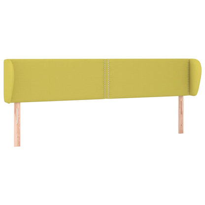 Testiera ad Orecchio Verde 163x23x78/88 cm in Tessuto