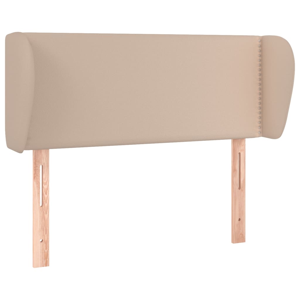 Testiera ad Orecchio Cappuccino 83x23x78/88 cm in Similpelle