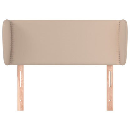 Testiera ad Orecchio Cappuccino 93x23x78/88 cm in Similpelle