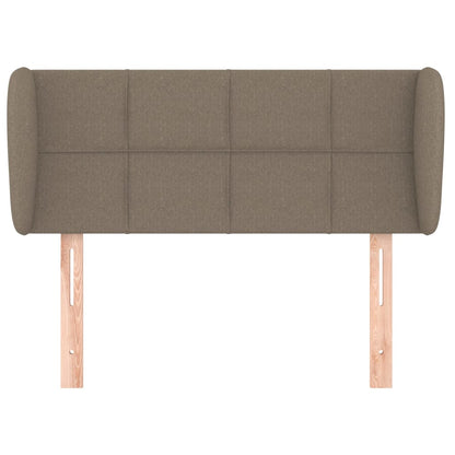 Testiera ad Orecchio Tortora 83 x 23 x 78/88 cm in Tessuto