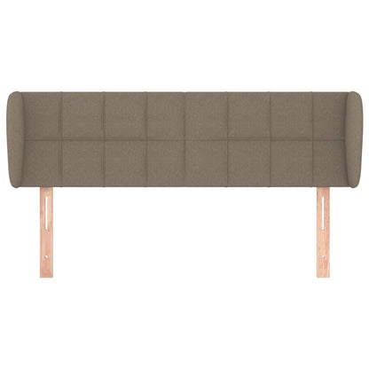 Testiera ad Orecchio Tortora 147x23x78/88 cm in Tessuto