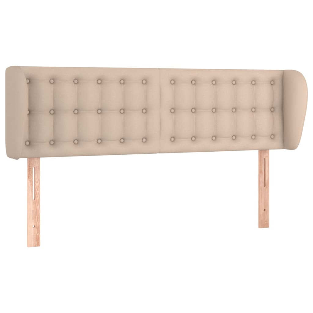Testiera ad Orecchio Cappuccino 147x23x78/88 cm in Similpelle