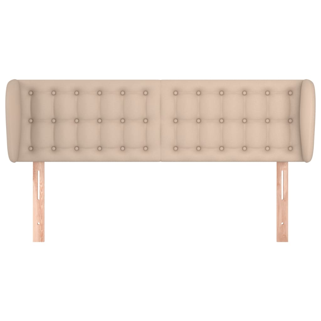 Testiera ad Orecchio Cappuccino 147x23x78/88 cm in Similpelle