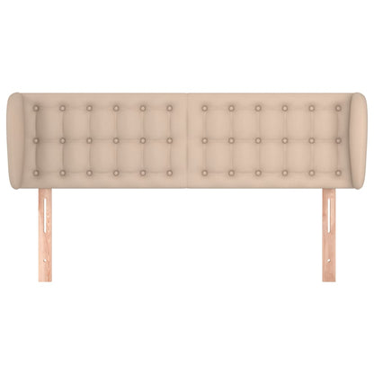 Testiera ad Orecchio Cappuccino 147x23x78/88 cm in Similpelle