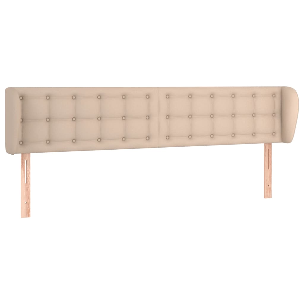 Testiera ad Orecchio Cappuccino 203x23x78/88 cm in Similpelle