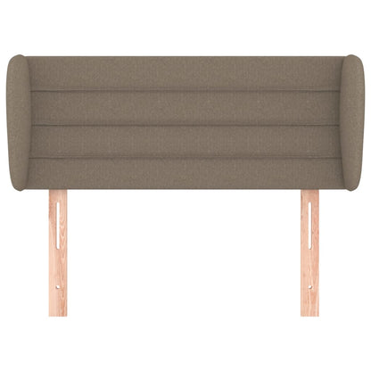 Testiera ad Orecchio Tortora 103x23x78/88 cm in Tessuto