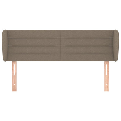 Testiera ad Orecchio Tortora 147x23x78/88 cm in Tessuto