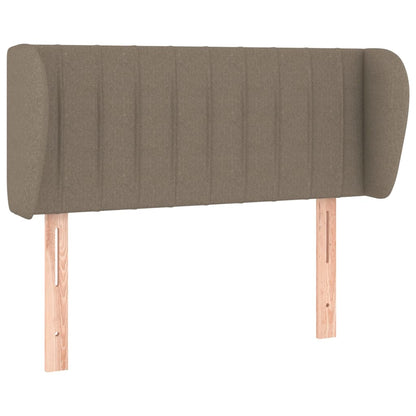 Testiera ad Orecchio Tortora 93x23x78/88 cm in Tessuto