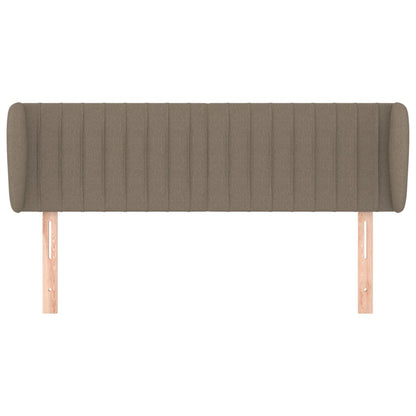 Testiera ad Orecchio Tortora 147x23x78/88 cm in Tessuto