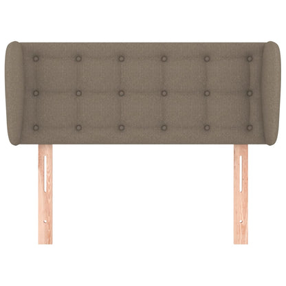 Testiera ad Orecchio Tortora 103x23x78/88 cm in Tessuto