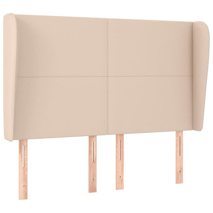 Testiera ad Orecchio Cappuccino 147x23x118/128 cm in Similpelle