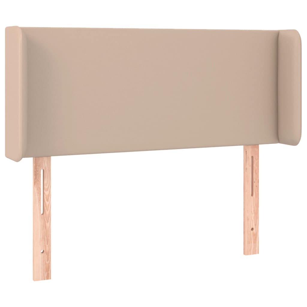Testiera ad Orecchio Cappuccino 93x16x78/88 cm in Similpelle