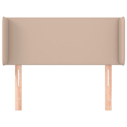 Testiera ad Orecchio Cappuccino 103x16x78/88 cm in Similpelle