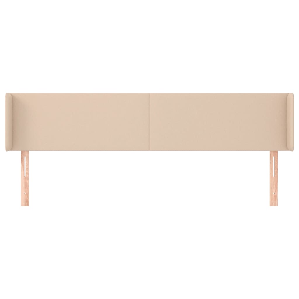 Testiera ad Orecchio Cappuccino 163x16x78/88 cm in Similpelle