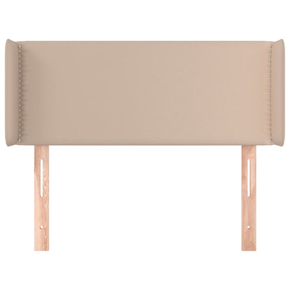 Testiera ad Orecchio Cappuccino 93x16x78/88 cm in Similpelle