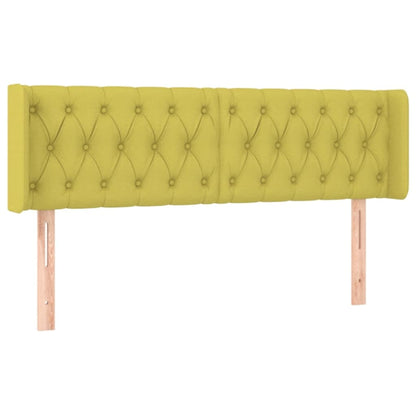 Testiera ad Orecchio Verde 147x16x78/88 cm in Tessuto