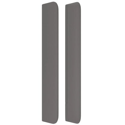 Testiera ad Orecchio Grigio 163x16x118/128cm in Similpelle