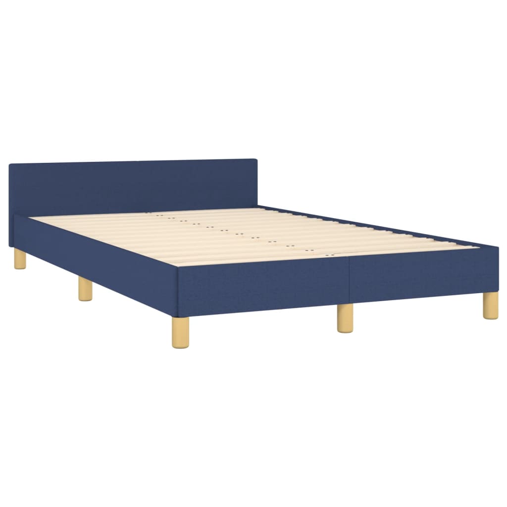 Giroletto senza Materasso Blu 120x200 cm in Tessuto