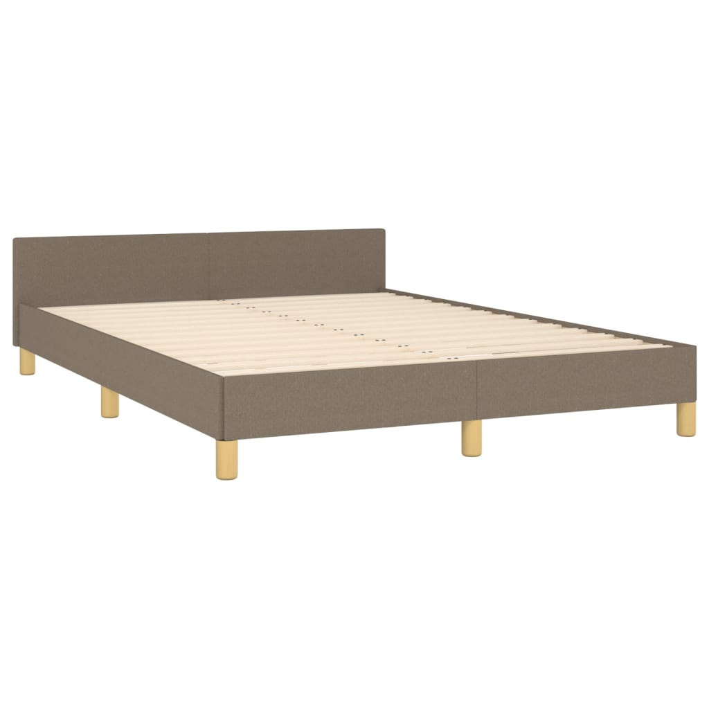 Giroletto senza Materasso Tortora 140x190 cm in Tessuto