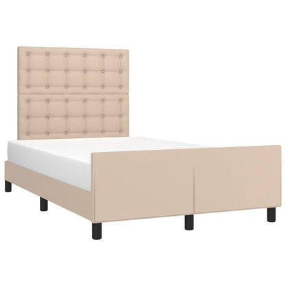 Giroletto con Testiera Cappuccino 120x200 cm in Similpelle