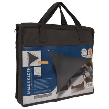 ProGarden Vela Parasole 3x3x3 m Grigio a Triangolo