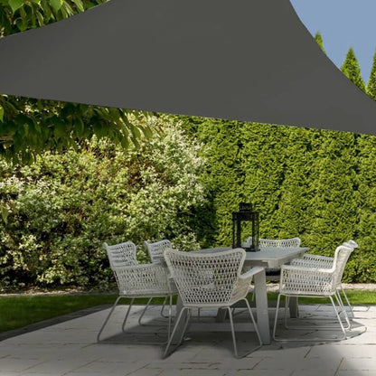 ProGarden Vela Parasole 3x3x3 m Grigio a Triangolo