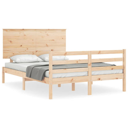 Giroletto con Testiera 140x200 cm in Legno Massello