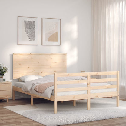 Giroletto con Testiera 140x200 cm in Legno Massello