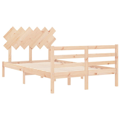 Giroletto con Testiera 120x200 cm in Legno Massello