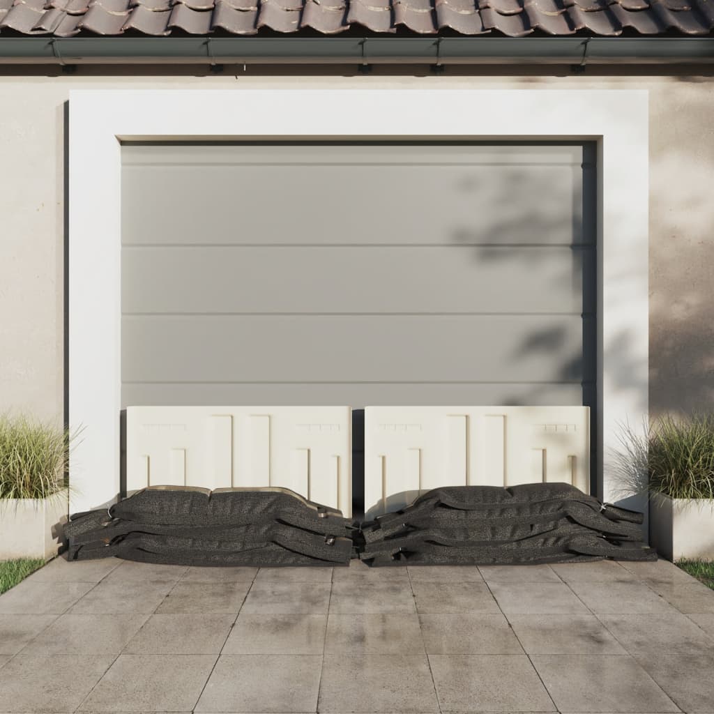 Sacchi di Sabbia 50 pz Verde Scuro 103x25 cm in HDPE