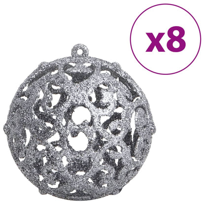 Palline di Natale 100 pz Blu e Argento 3 / 4 / 6 cm